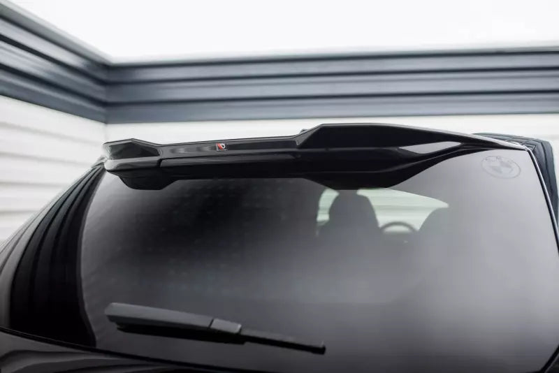 Maxton Design Heckspoiler 3D für BMW XM G09 Hochglanz schwarz – Ansicht 1