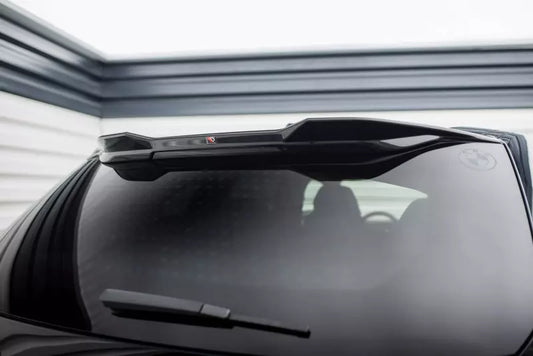 Maxton Design Heckspoiler 3D für BMW XM G09 Hochglanz schwarz – Ansicht 1