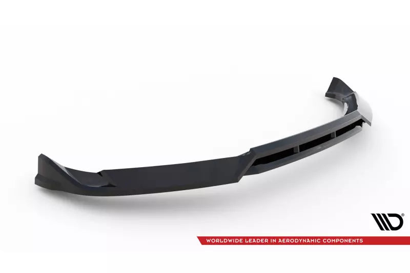 Maxton Design Frontlippe V.1 für BMW XM G09 Hochglanz schwarz – Ansicht 4