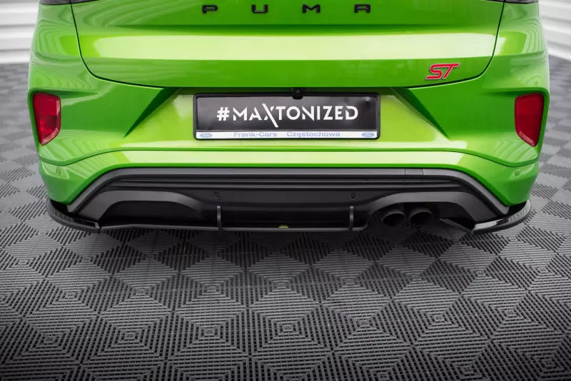 Maxton Design Street Pro Heckdiffusor für Ford Puma ST Mk1 Schwarz matt – Ansicht 1