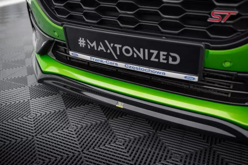 Maxton Design Frontlippe V.2 für Ford Puma ST / ST-Line Mk1 Hochglanz schwarz – Ansicht 3
