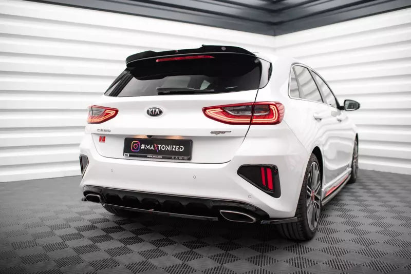 Maxton Design Heckspoiler Lippe für Kia Ceed GT Mk3 Hochglanz schwarz – Ansicht 2