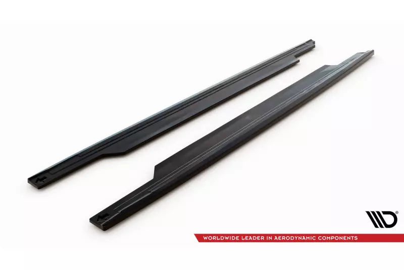 Maxton Design Seitenschweller (Paar) für Kia Ceed GT Mk3 Hochglanz schwarz – Ansicht 4