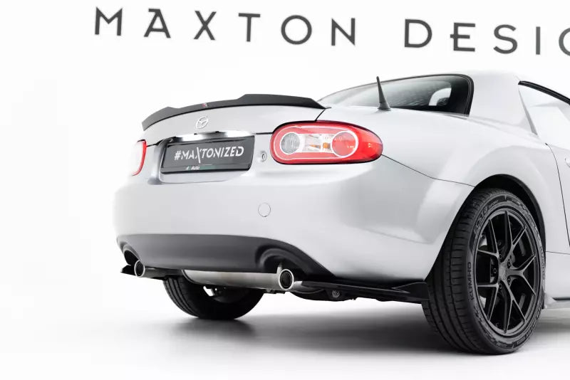 Maxton Design Heckspoiler Lippe für Mazda MX5 Hardtop NC (Mk3) Hochglanz schwarz – Ansicht 1