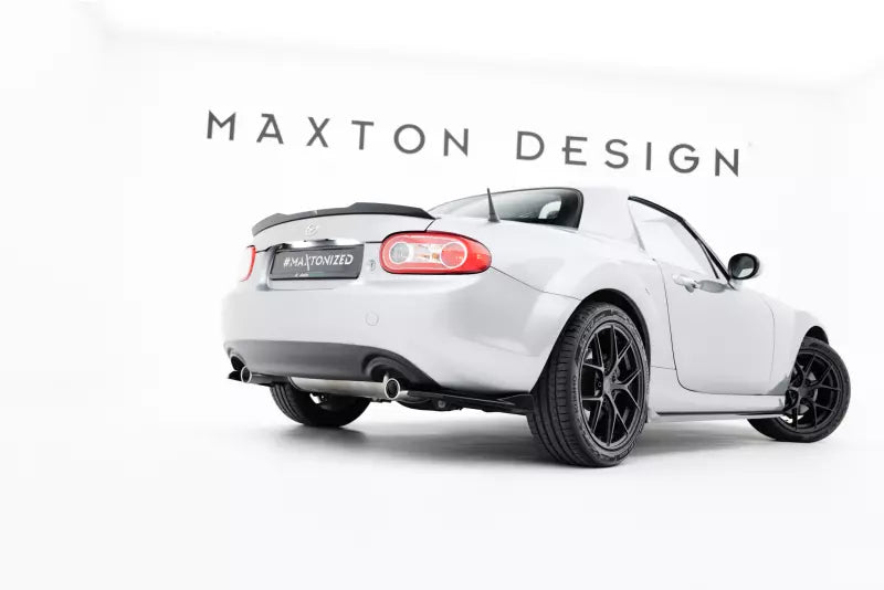 Maxton Design Heckspoiler Lippe für Mazda MX5 Hardtop NC (Mk3) Hochglanz schwarz – Ansicht 2