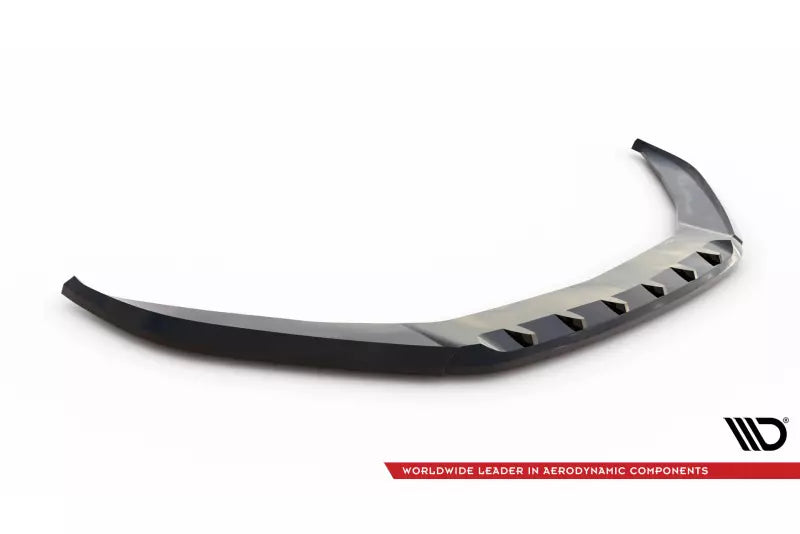 Maxton Design Frontlippe V.1 für Porsche Panamera E-Hybrid 971 Hochglanz schwarz – Ansicht 4