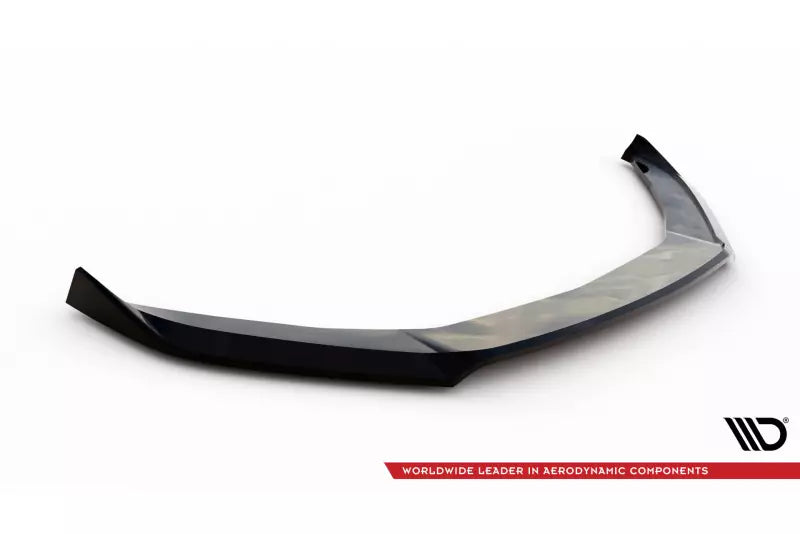 Maxton Design Frontlippe V.2 für Porsche Panamera E-Hybrid 971 Hochglanz schwarz – Ansicht 4