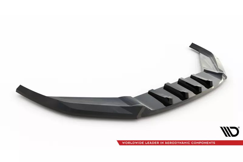 Maxton Design Frontlippe V.1 für Volkswagen Passat GT B8 Facelift USA Hochglanz schwarz – Ansicht 4