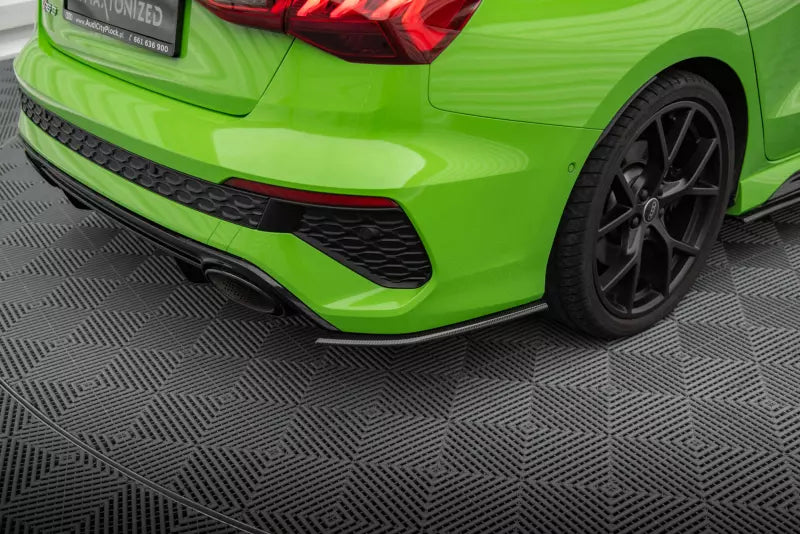 Maxton Design Carbon Diffusor Flaps für Audi RS3 Limousine 8Y – Ansicht 3