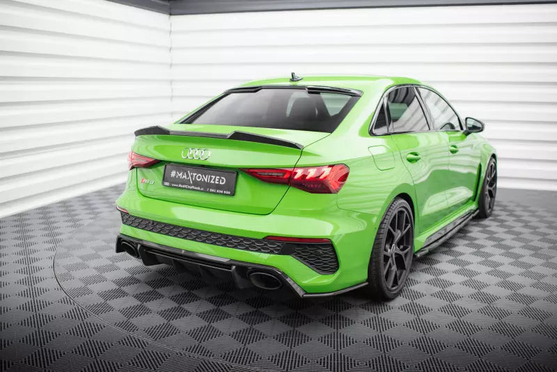 Maxton Design Carbon Heckspoiler Lippe für Audi RS3 Limousine 8Y – Ansicht 2