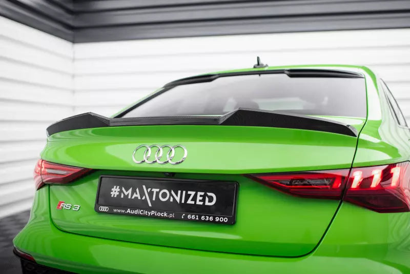 Maxton Design Carbon Heckspoiler Lippe für Audi RS3 Limousine 8Y – Ansicht 3