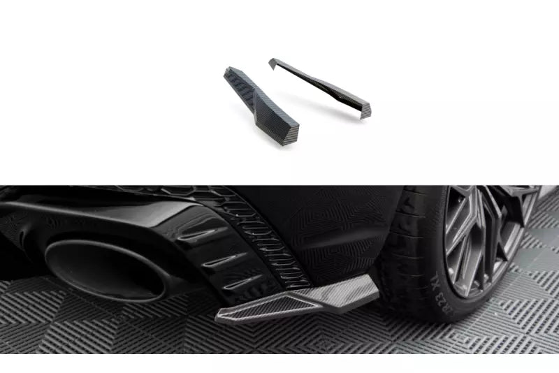 Maxton Design Carbon Diffusor Flaps für Audi RSQ8 Mk1 – Ansicht 1