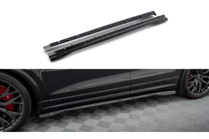 Maxton Design Carbon Seitenschweller (Paar) für Audi RSQ8 Mk1 – Ansicht 1
