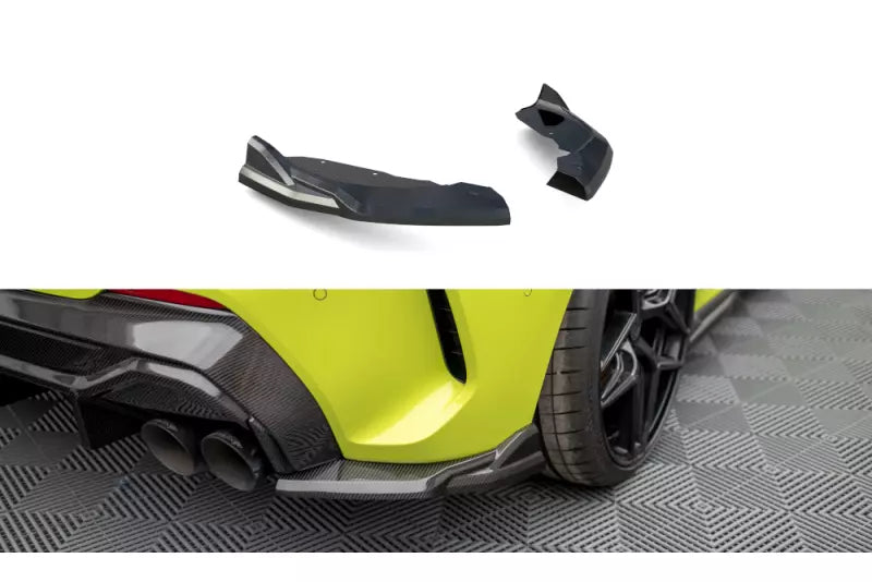 Maxton Design Carbon Diffusor Flaps für BMW 1er F40 M-Paket / M135i – Ansicht 1