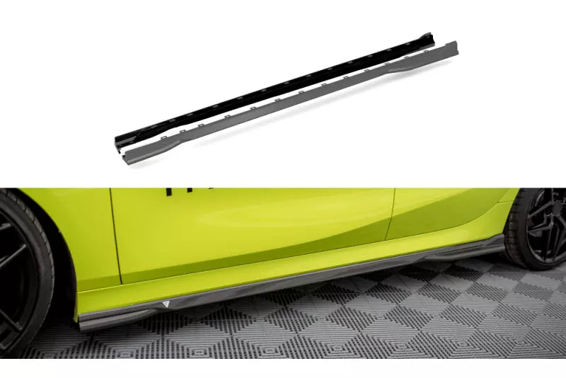 Maxton Design Carbon Seitenschweller (Paar) für BMW 1er F40 M-Paket/ M135i – Ansicht 1