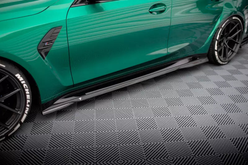 Maxton Design Carbon Seitenschweller (Paar) für BMW M3 G80 / G81 – Ansicht 3