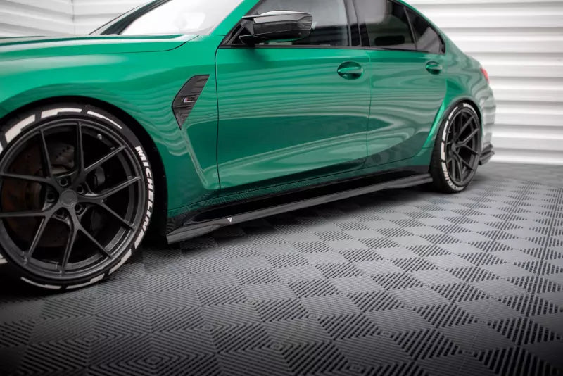 Maxton Design Carbon Seitenschweller (Paar) für BMW M3 G80 / G81 – Ansicht 4