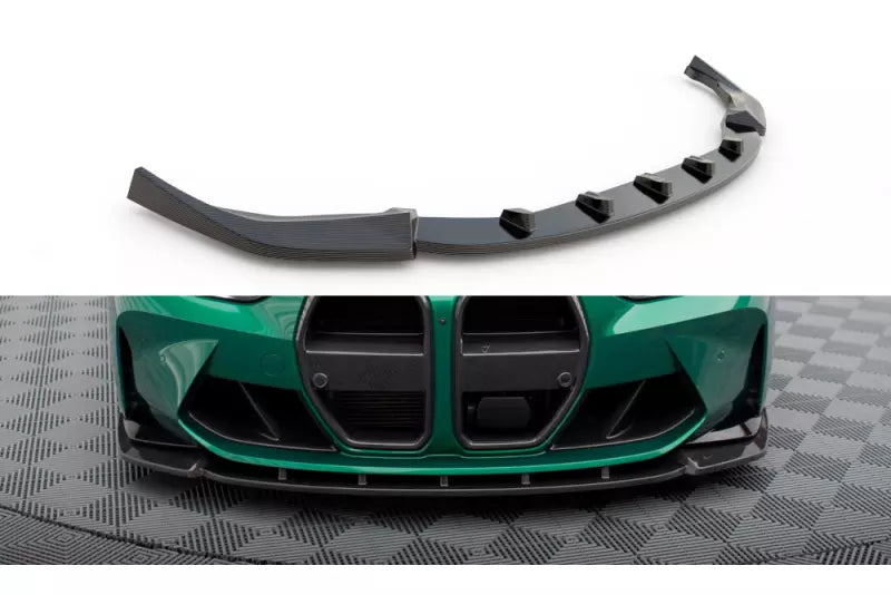 Maxton Design Carbon Frontlippe V.1 für BMW M4 G82 / M3 G80 / G81 – Ansicht 1