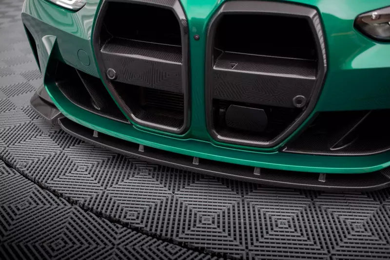 Maxton Design Carbon Frontlippe V.1 für BMW M4 G82 / M3 G80 / G81 – Ansicht 4
