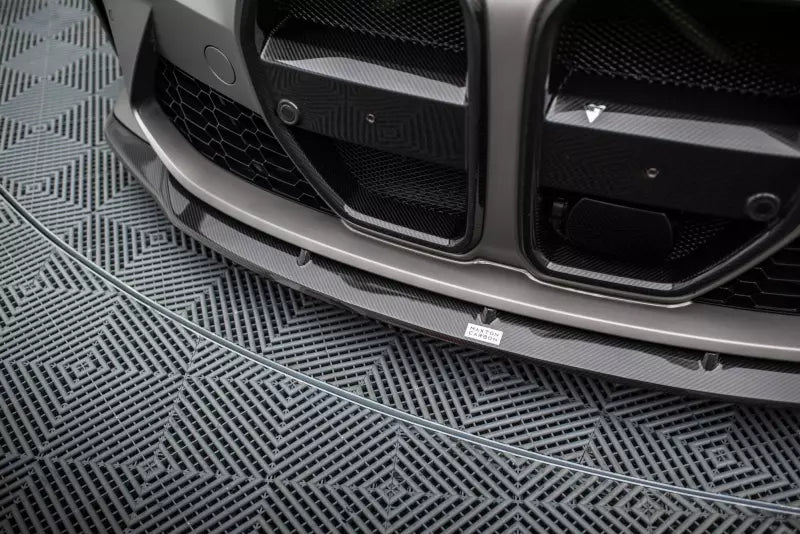 Maxton Design Carbon Frontlippe V.3 für BMW M4 G82 / M3 G80 / G81 – Ansicht 4