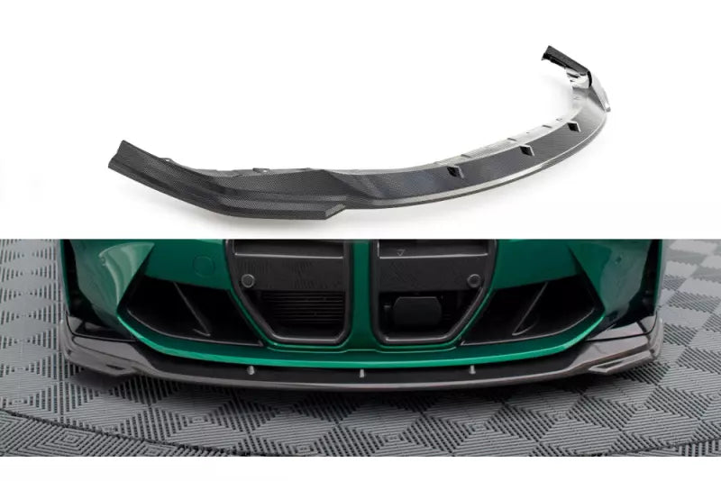 Maxton Design Carbon Frontlippe V.2 für BMW M4 G82 / M3 G80 / G81 – Ansicht 1