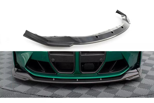 Maxton Design Carbon Frontlippe V.2 für BMW M4 G82 / M3 G80 / G81 – Ansicht 1