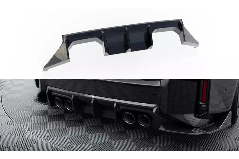 Maxton Design Carbon Heckdiffusor für BMW M2 G87 – Ansicht 1
