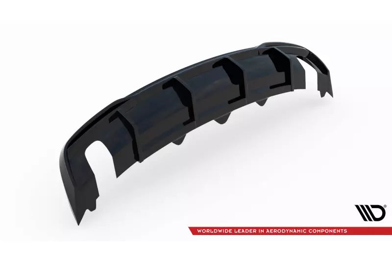 Maxton Design Heckdiffusor V.2 für Audi A5 Coupe B8 8T Standard Facelift (2011-2016) Hochglanz schwarz – Ansicht 3