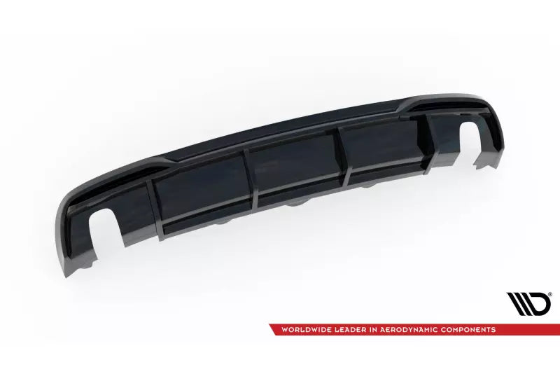 Maxton Design Heckdiffusor V.2 für Audi A5 Coupe B8 8T Standard Facelift (2011-2016) Hochglanz schwarz – Ansicht 4