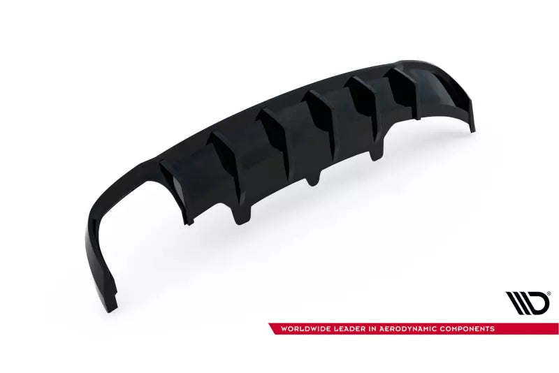 Maxton Design Heckdiffusor V.2 für Audi A6 Avant C7 (2011-2014) Hochglanz schwarz – Ansicht 3