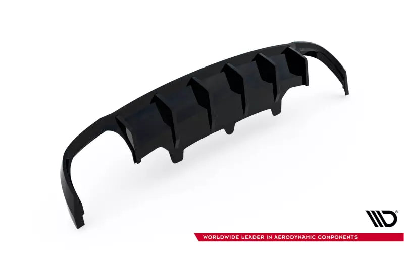 Maxton Design Heckdiffusor V.3 für Audi A6 Avant C7 (2011-2014) Hochglanz schwarz – Ansicht 4