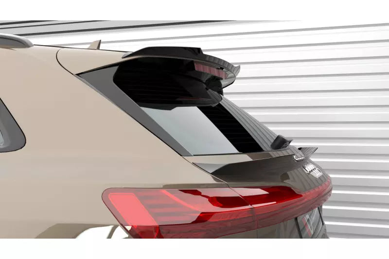 Maxton Design Heckspoiler Lippe (unten) für Audi e-Tron S-Line Hochglanz schwarz – Ansicht 4