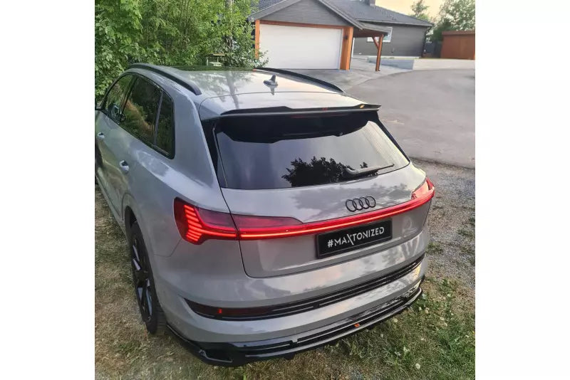 Maxton Design Heckdiffusor DTM Look für Audi e-Tron S-Line Hochglanz schwarz – Ansicht 2