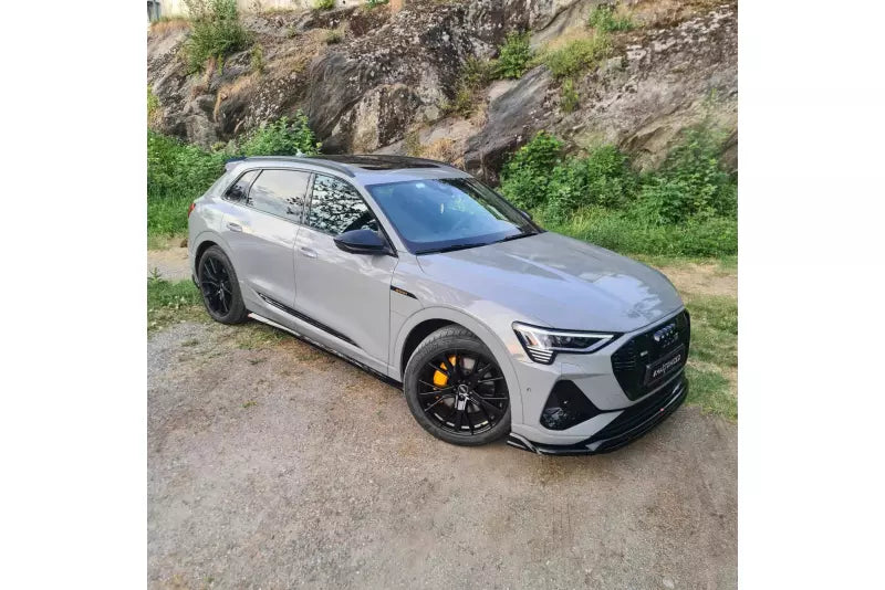 Maxton Design Seitenschweller (Paar) für Audi e-Tron S-Line Hochglanz schwarz – Ansicht 4