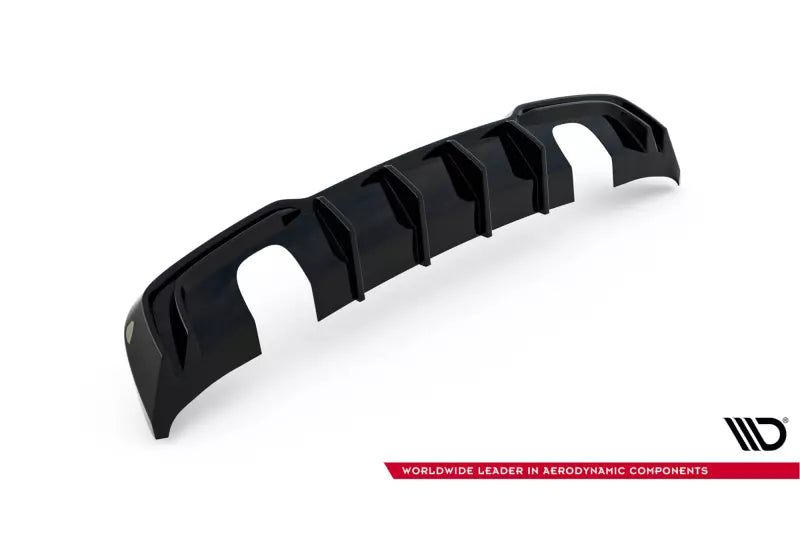 Maxton Design Heckdiffusor für Audi A3 S-Line Sportback 8V Facelift Hochglanz schwarz – Ansicht 4