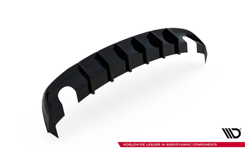Maxton Design Heckdiffusor V.2 für Audi A5 S-Line Coupe / Sportback / Cabrio B8 8T Facelift Hochglanz schwarz – Ansicht 3