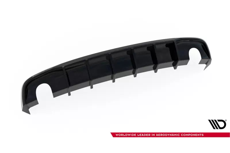 Maxton Design Heckdiffusor V.2 für Audi A5 S-Line Coupe / Sportback / Cabrio B8 8T Facelift Hochglanz schwarz – Ansicht 4