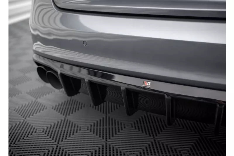 Maxton Design Heckdiffusor V.1 für Audi A5 S-Line Coupe / Sportback / Cabrio B8 8T Facelift Hochglanz schwarz – Ansicht 3