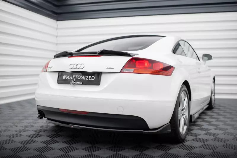 Maxton Design Heckspoiler 3D für Audi TT 8J Hochglanz schwarz – Ansicht 3