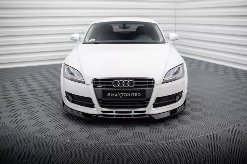 Maxton Design Frontlippe V.3 für Audi TT 8J Hochglanz schwarz – Ansicht 2