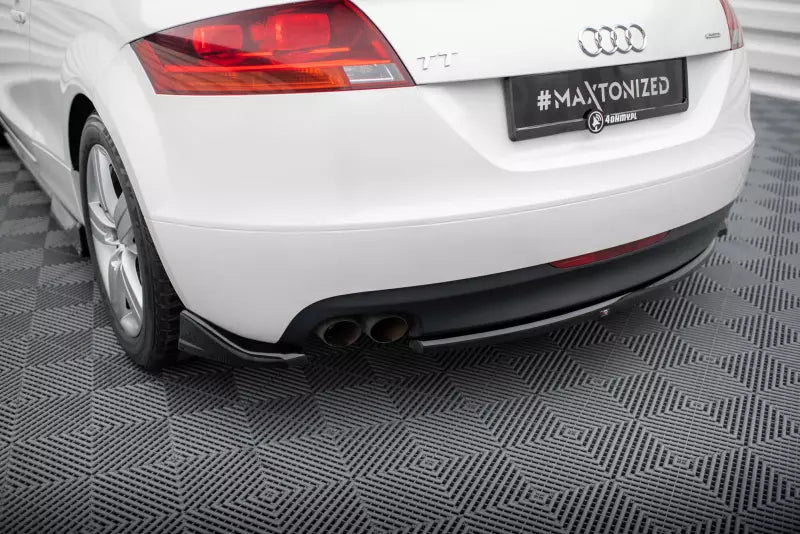 Maxton Design Diffusor Flaps für Audi TT 8J Hochglanz schwarz – Ansicht 3
