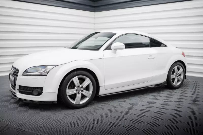 Maxton Design Seitenschweller (Paar) für Audi TT 8J Hochglanz schwarz – Ansicht 2