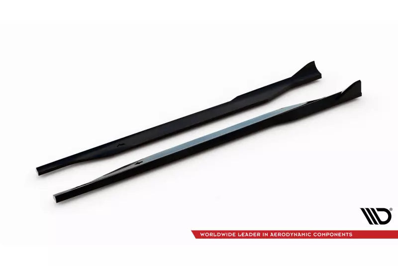 Maxton Design Seitenschweller (Paar) für Audi TT 8J Hochglanz schwarz – Ansicht 4