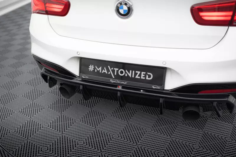 Maxton Design Heckdiffusor V.3 für BMW M140i F20 Facelift Hochglanz schwarz – Ansicht 3