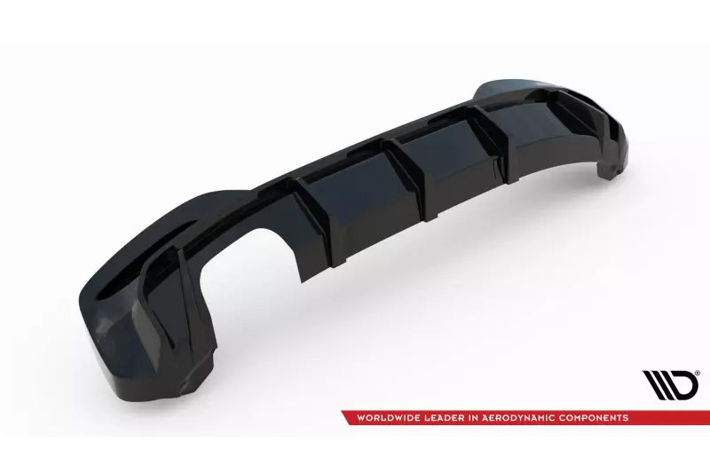 Maxton Design Heckdiffusor für BMW 1er M-Paket F20 Facelift Hochglanz schwarz – Ansicht 4