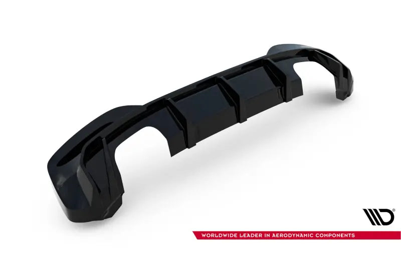 Maxton Design Heckdiffusor für BMW 1er M-Paket / M140i F20 Facelift Hochglanz schwarz – Ansicht 4