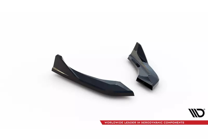 Maxton Design Diffusor Flaps für BMW 1er M-Paket / M140i F20 Facelift Hochglanz schwarz – Ansicht 4