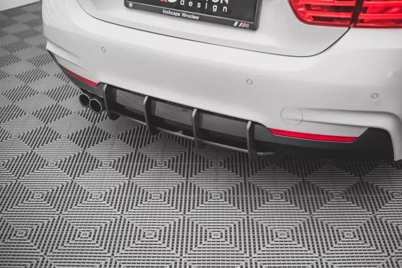 Maxton Design Street Pro Heckdiffusor V.1 für BMW 4er M-Paket F32 schwarz matt – Ansicht 2