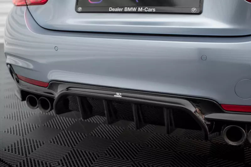 Maxton Design Heckdiffusor für BMW 4er Coupe / Gran Coupe / Cabrio M-Paket F32 / F36 / F33 – Ansicht 2