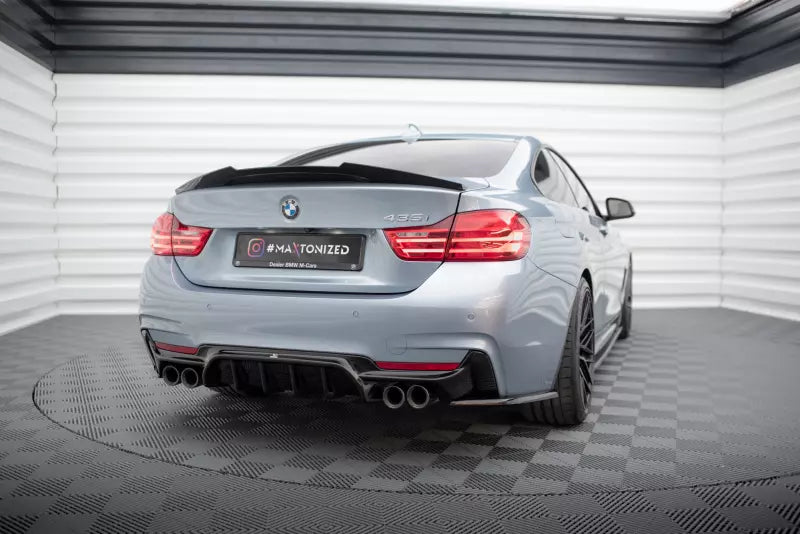 Maxton Design Heckdiffusor für BMW 4er Coupe / Gran Coupe / Cabrio M-Paket F32 / F36 / F33 – Ansicht 3